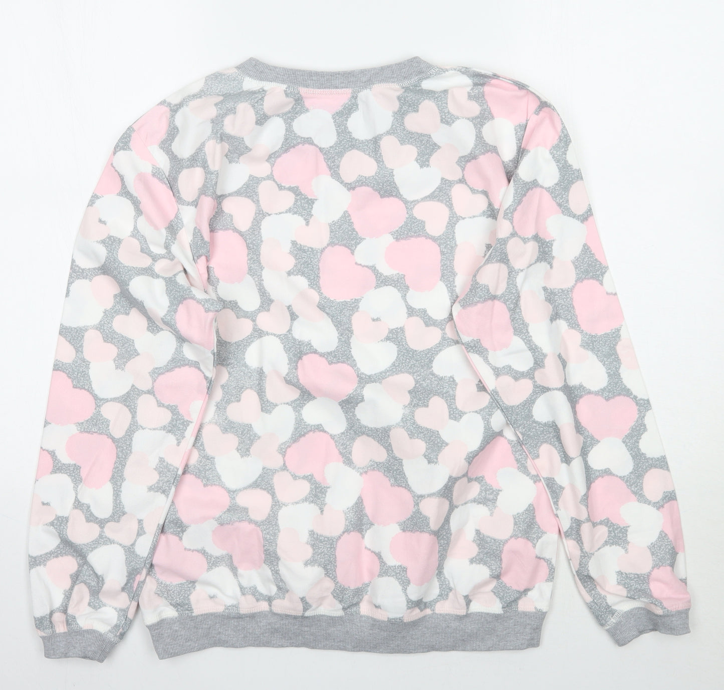 Avenue Womens Pink Geometric  Top Pyjama Top Size 12