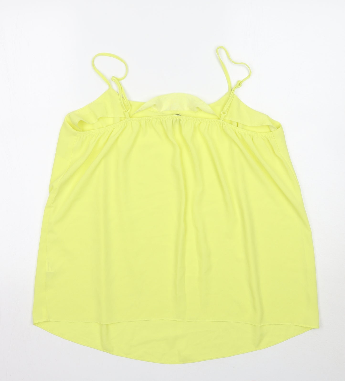 Papaya Womens Yellow   Basic Tank Size 18