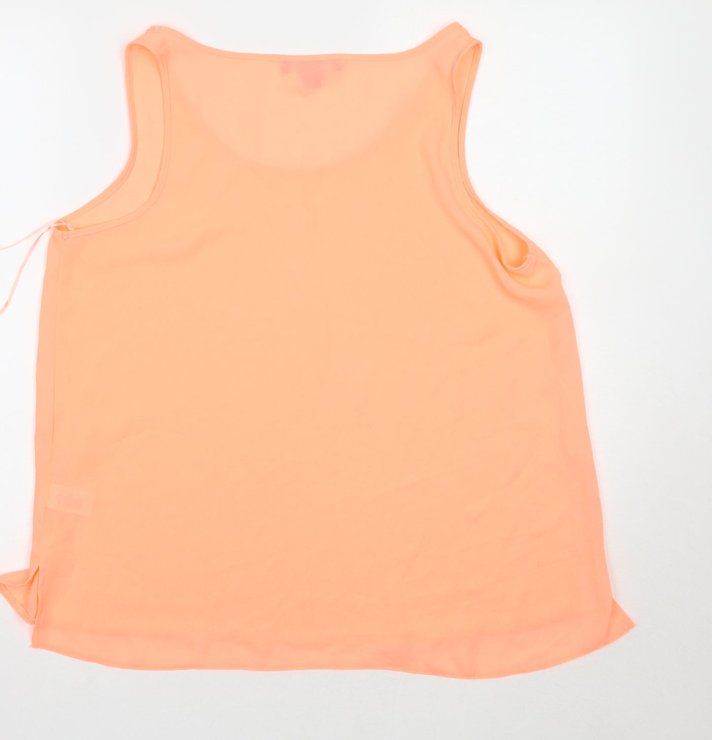 Primark Womens Orange   Basic Tank Size 16