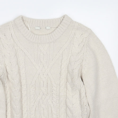 George Womens Ivory   Pullover Jumper Size 12