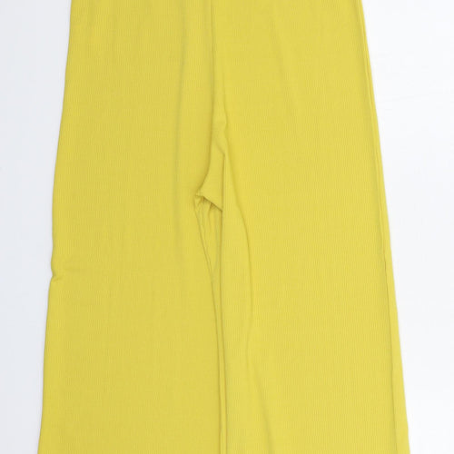 PRETTYLITTLETHING Womens Yellow   Jumpsuit One-Piece Size 6 L33 in