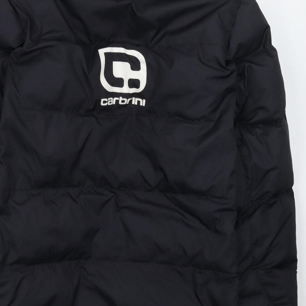 Carbrini Mens Black   Parka Coat Size M  - Crewe
