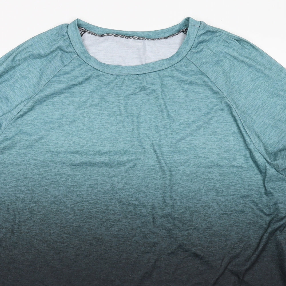 SheIn Womens Multicoloured   Basic T-Shirt Size 4XL