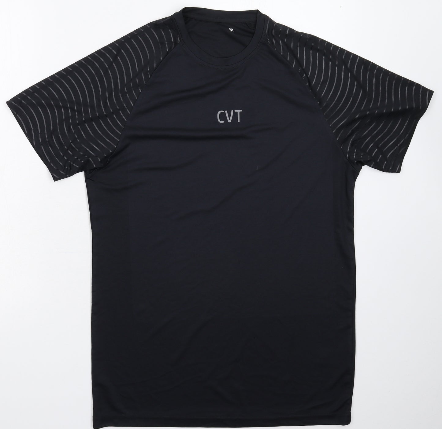 CVT Mens Black   Jersey T-Shirt Size M
