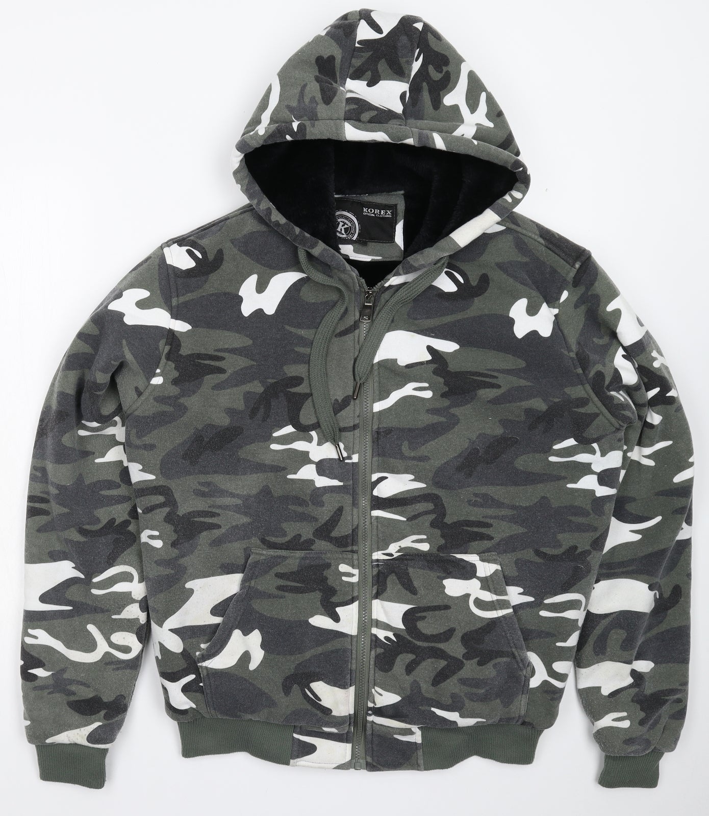 Korex Mens Multicoloured Camouflage  Jacket  Size L