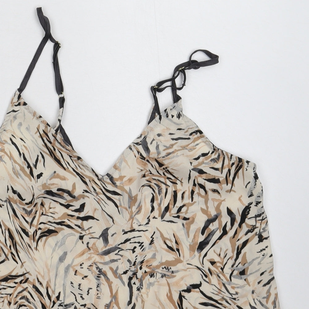 Primark Womens Beige   Basic Tank Size 12