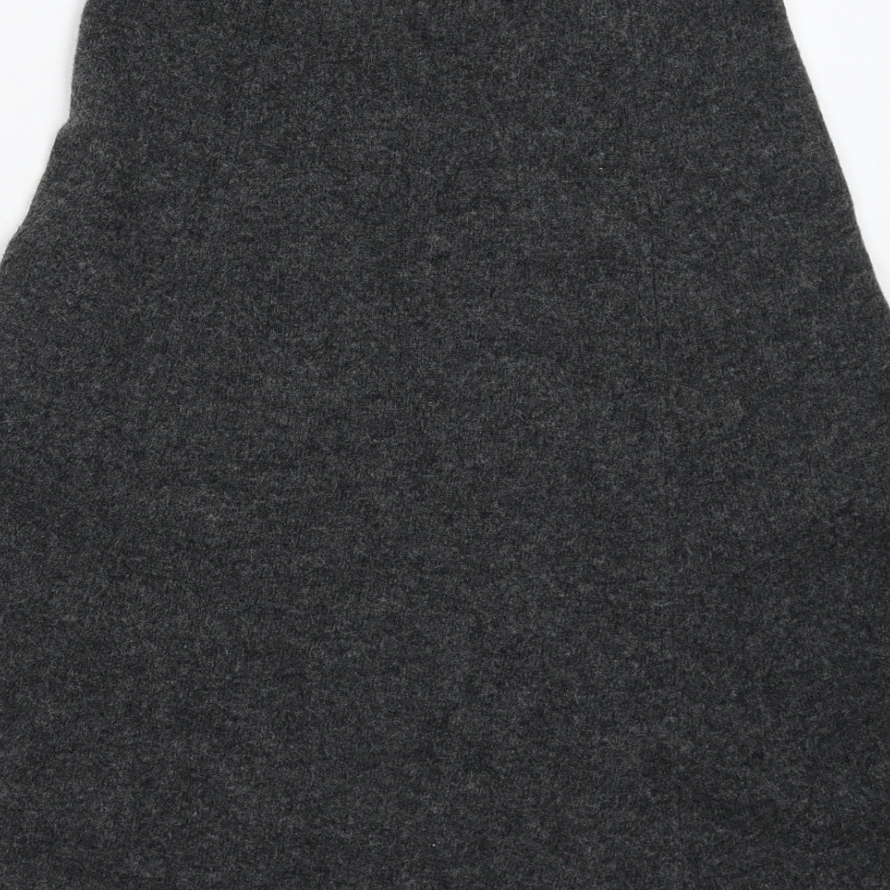 Emreco Womens Grey  Knit Flare Skirt Size 12