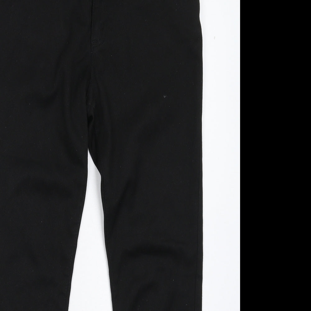 George Boys Black   Capri Trousers Size 13-14 Years