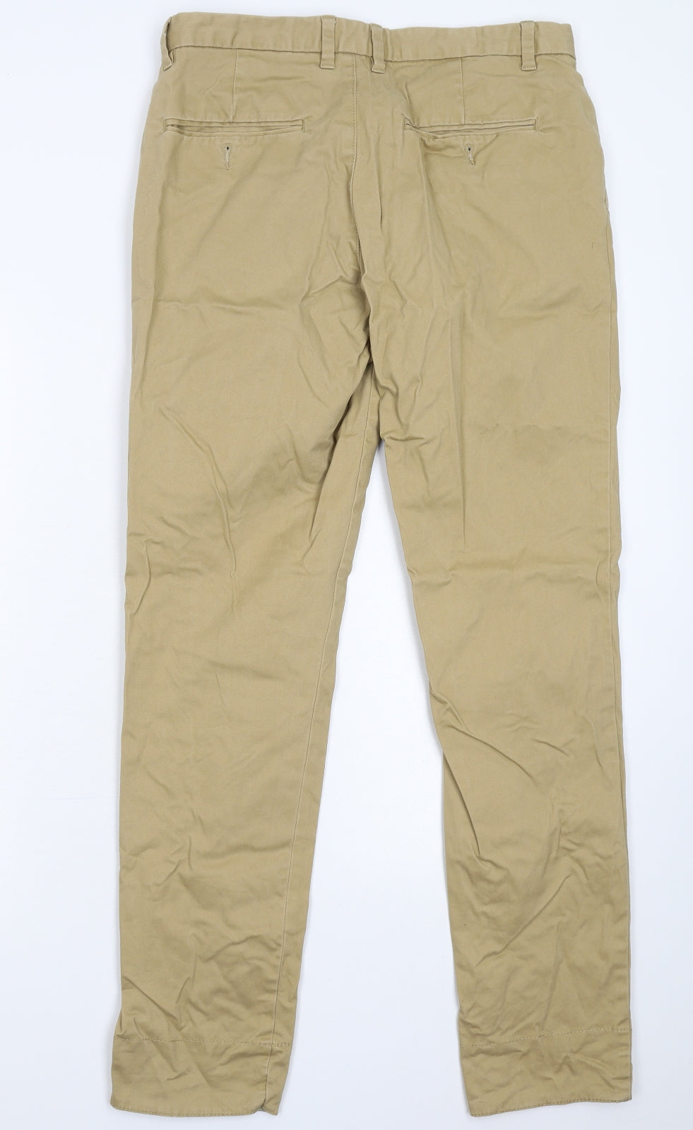 Primark Mens Beige   Chino Trousers Size 32 L30 in