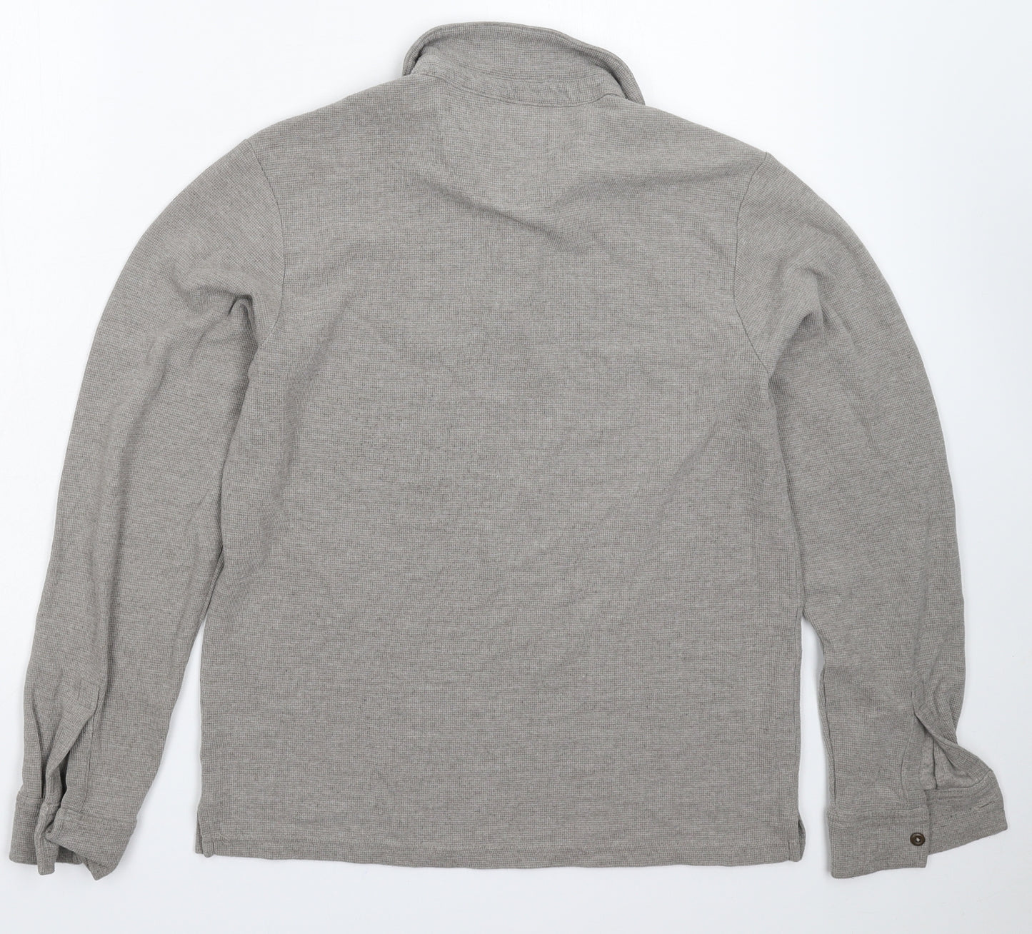 Marks and Spencer Mens Grey  Knit Pullover Jumper Size S