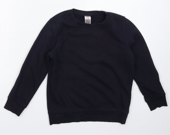 F&F Boys Blue   Pullover Sweatshirt Size 7-8 Years