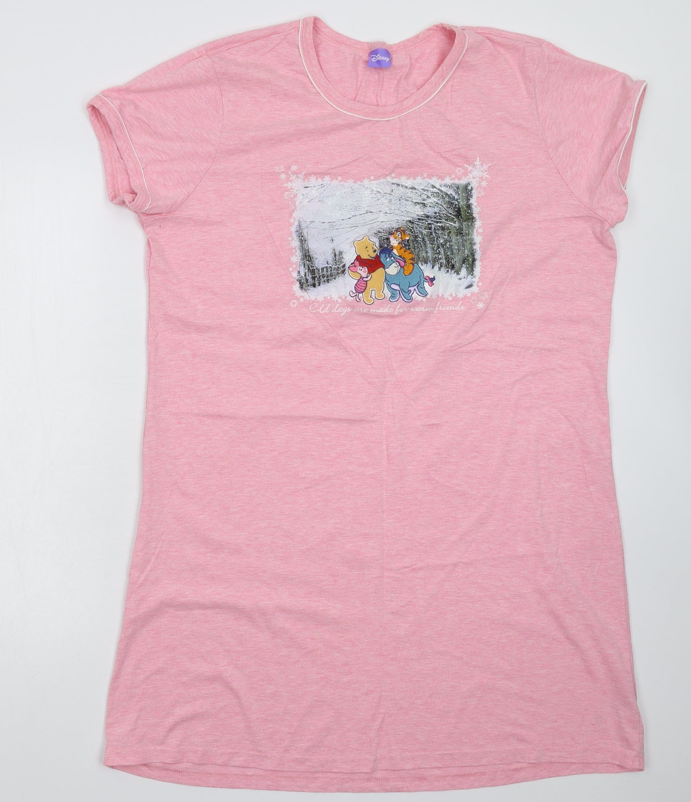 Disney Womens Pink   T-Shirt Dress  Size 18
