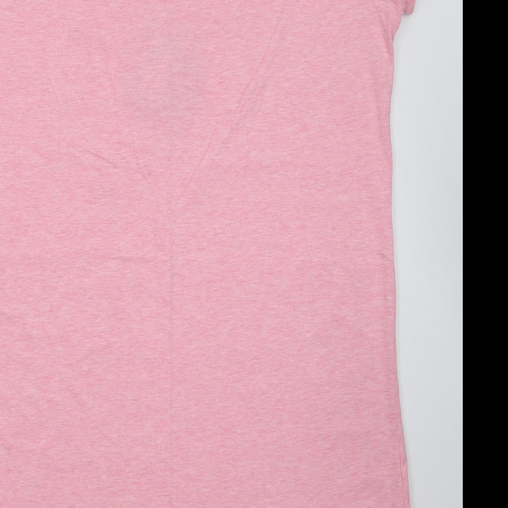 Disney Womens Pink   T-Shirt Dress  Size 18
