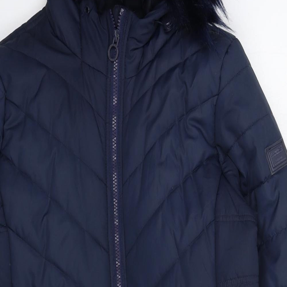 Regatta Womens Blue   Parka Coat Size 14