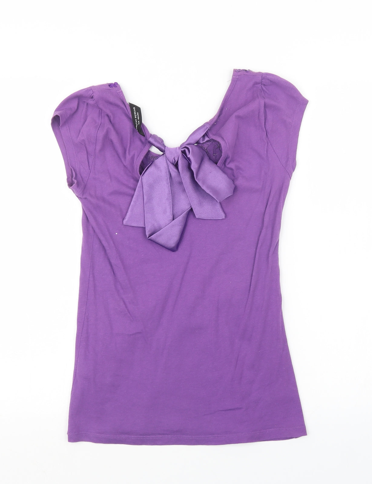 Dorothy Perkins Womens Purple   Basic T-Shirt Size 12