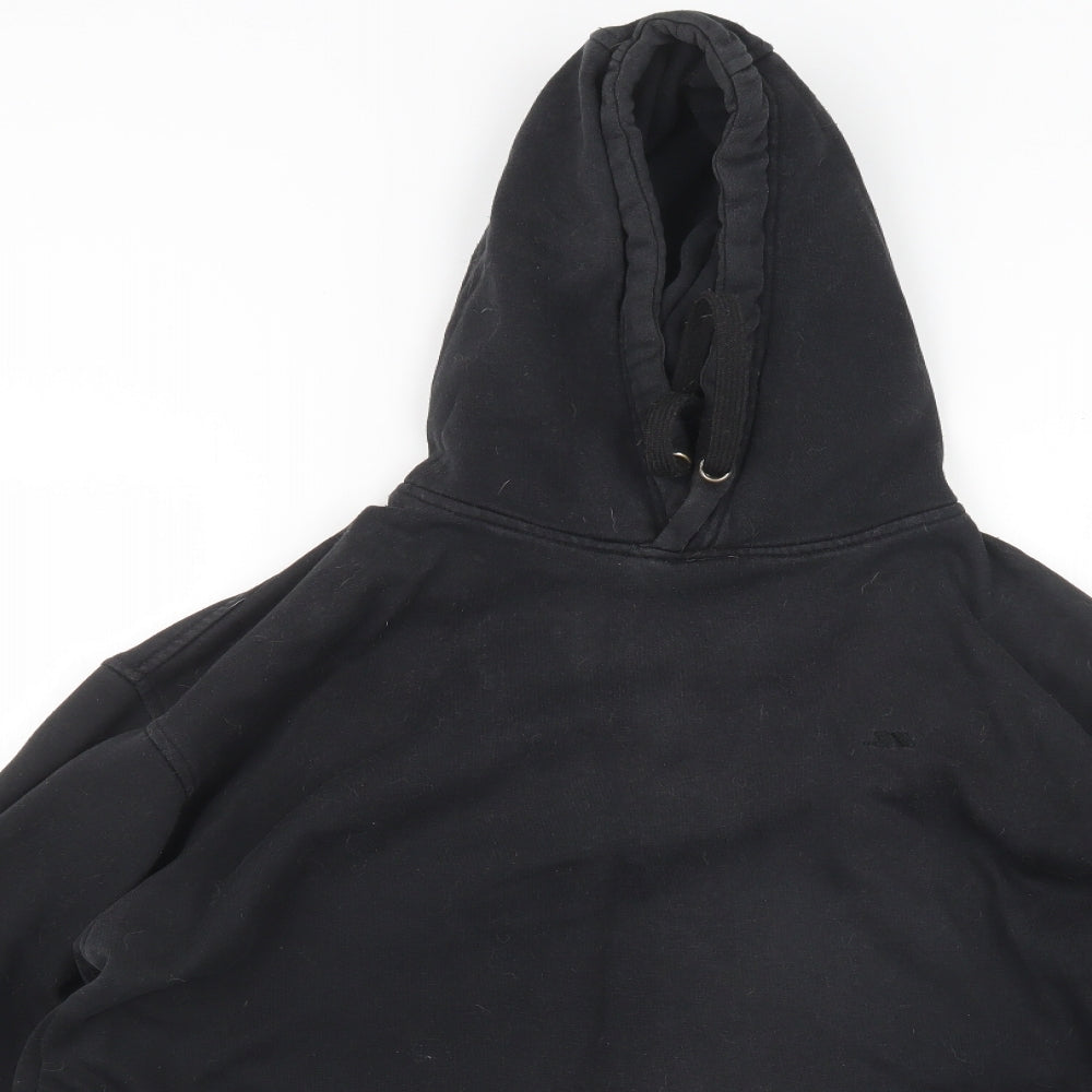 Trespass Mens Black   Pullover Hoodie Size L