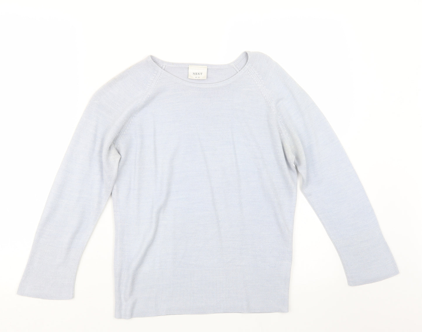NEXT Womens Blue  Knit Pullover Jumper Size 10