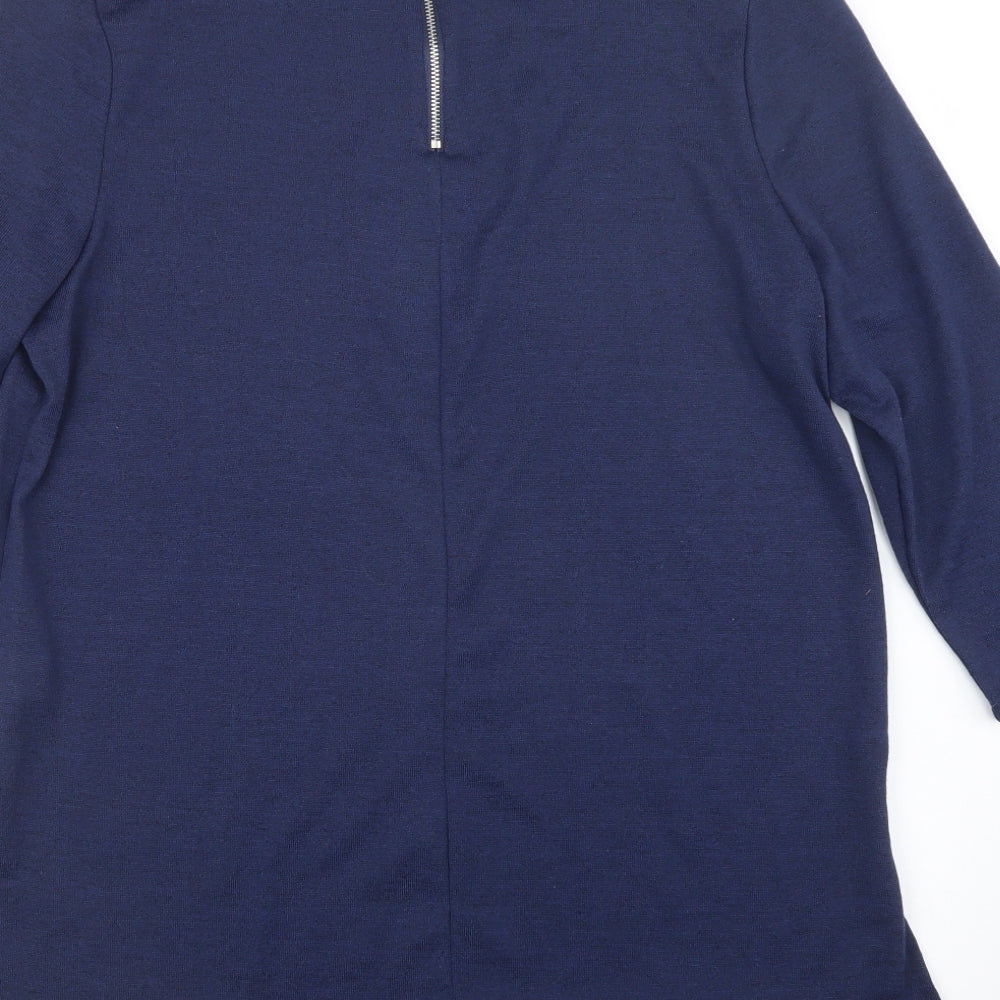 Primark Womens Blue   Basic Blouse Size 14