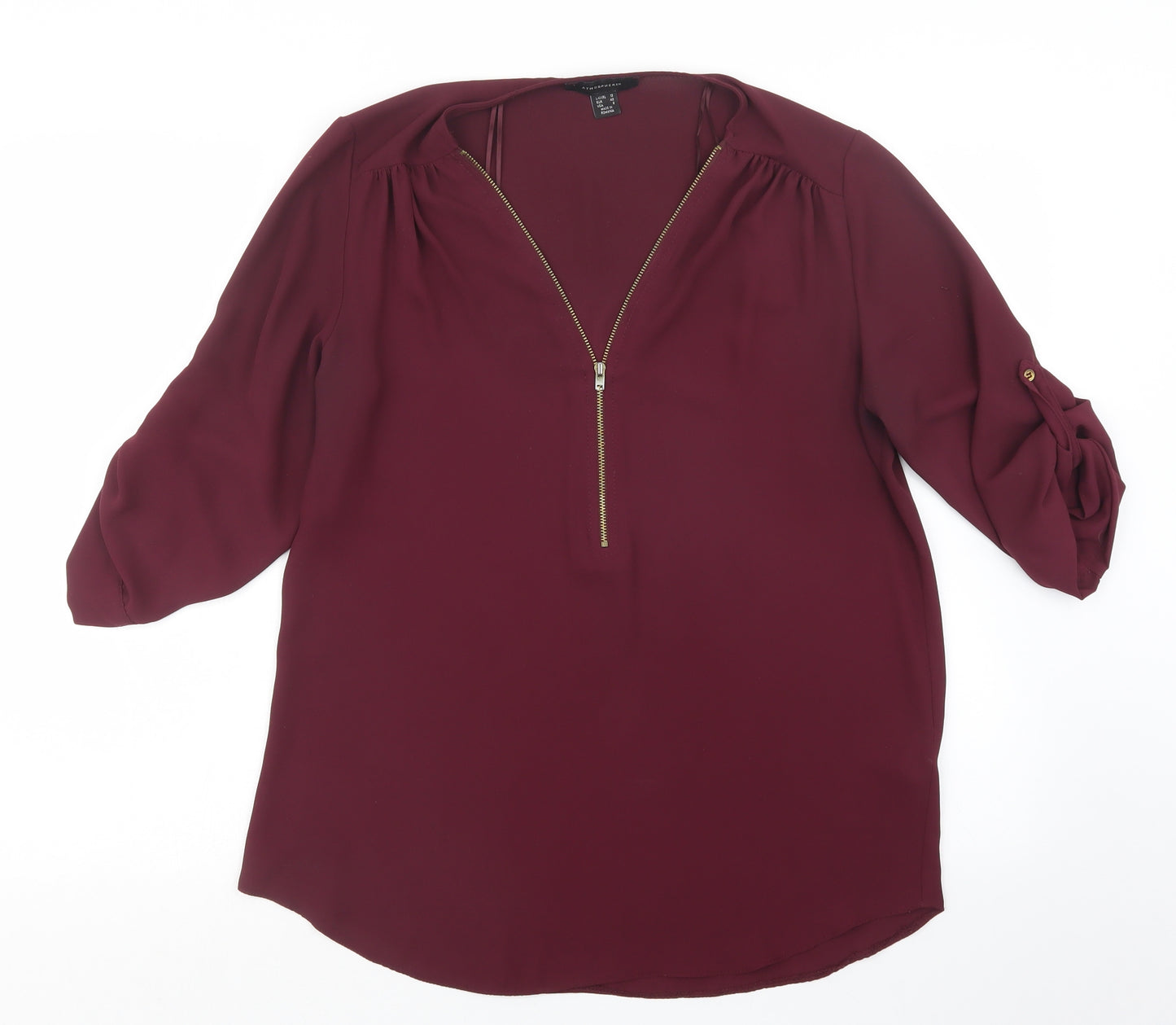 Atmosphere Womens Purple   Basic Blouse Size 12