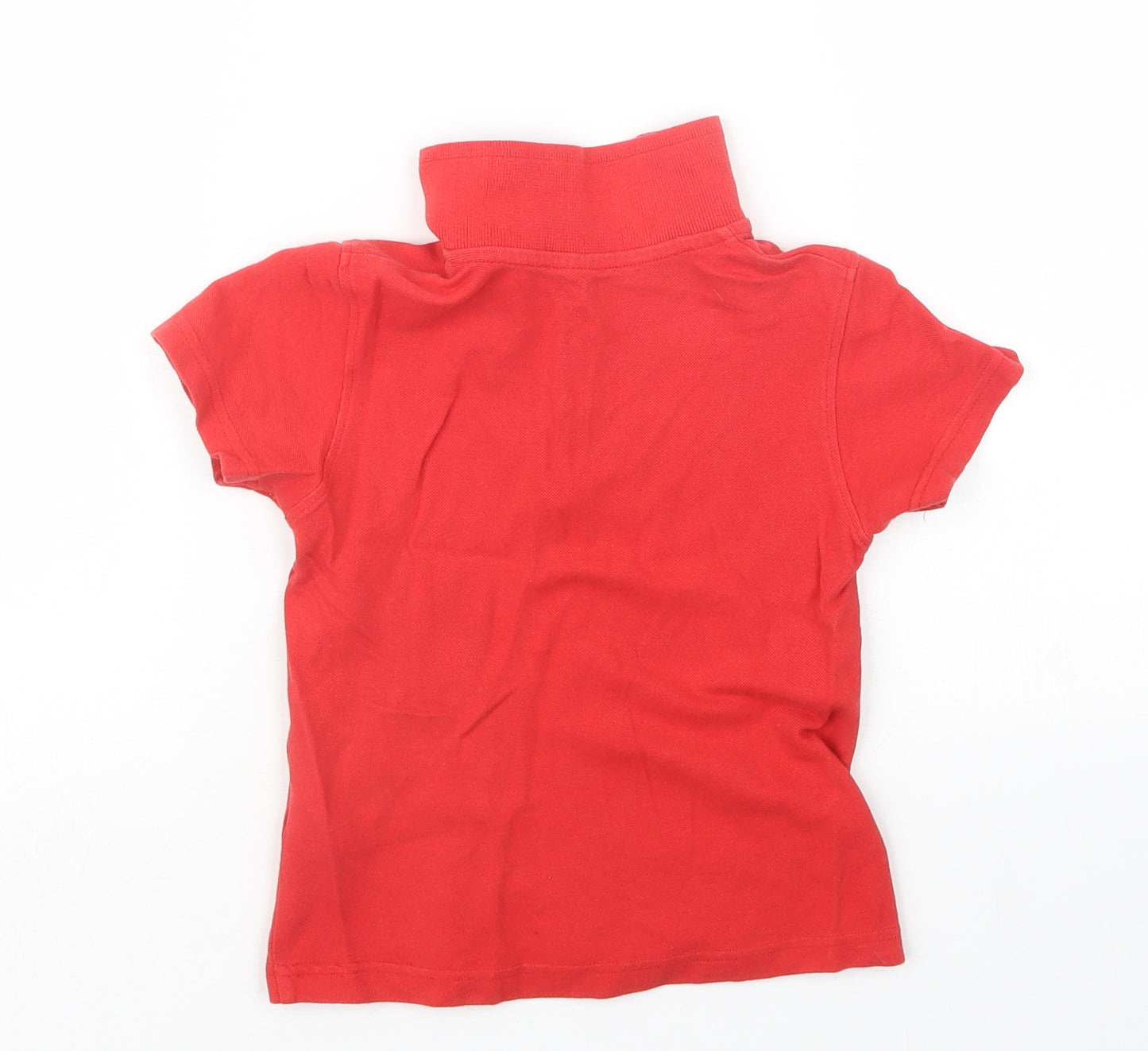 Marks and Spencer Boys Red   Basic Polo Size 2-3 Years