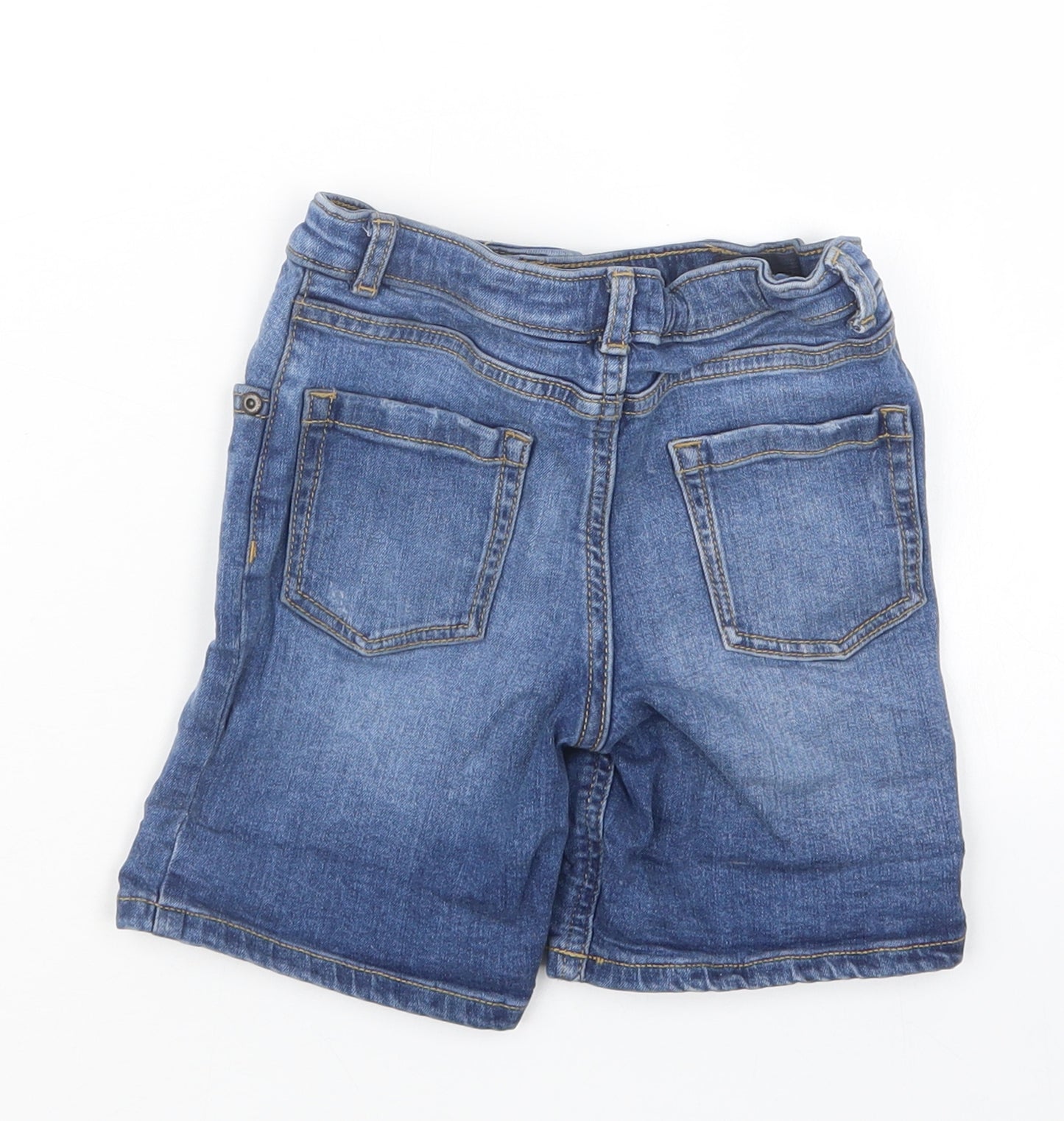 River Island Boys Blue  Denim Bermuda Shorts Size 3-4 Years