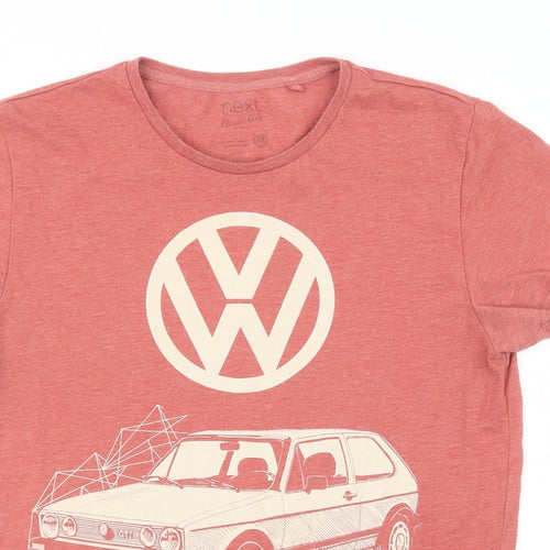 NEXT Mens Pink    T-Shirt Size M  - VW