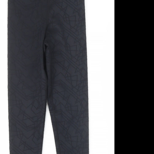 Boux Sport Womens Black   Capri Leggings Size 6 L25.5 in