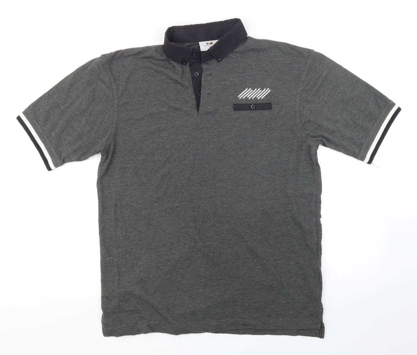 Millstone Mens Grey    Polo Size M