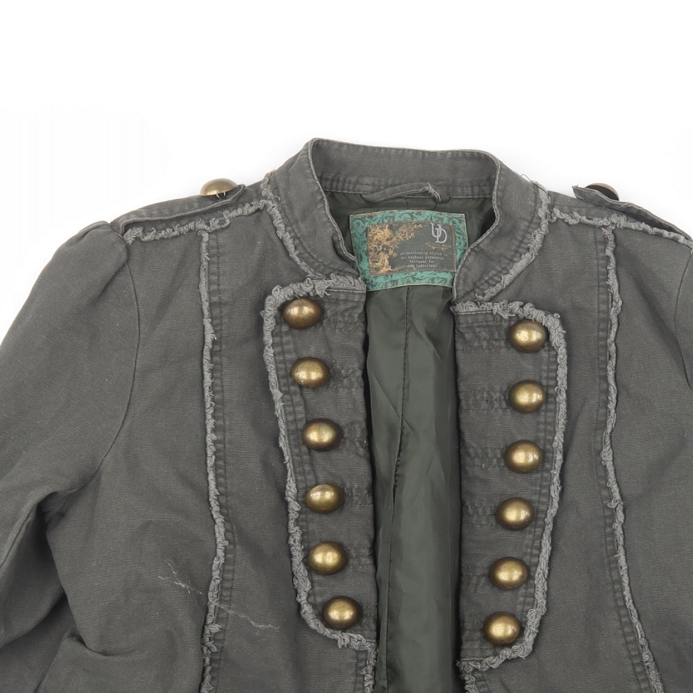 E-vie Womens Grey   Jacket  Size 12