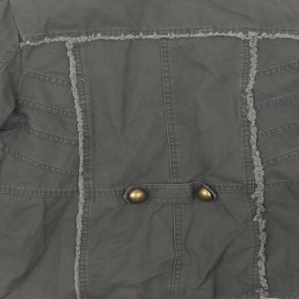 E-vie Womens Grey   Jacket  Size 12