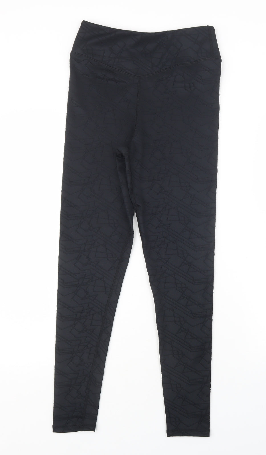Boux Sport Womens Black   Capri Leggings Size 10 L25.5 in
