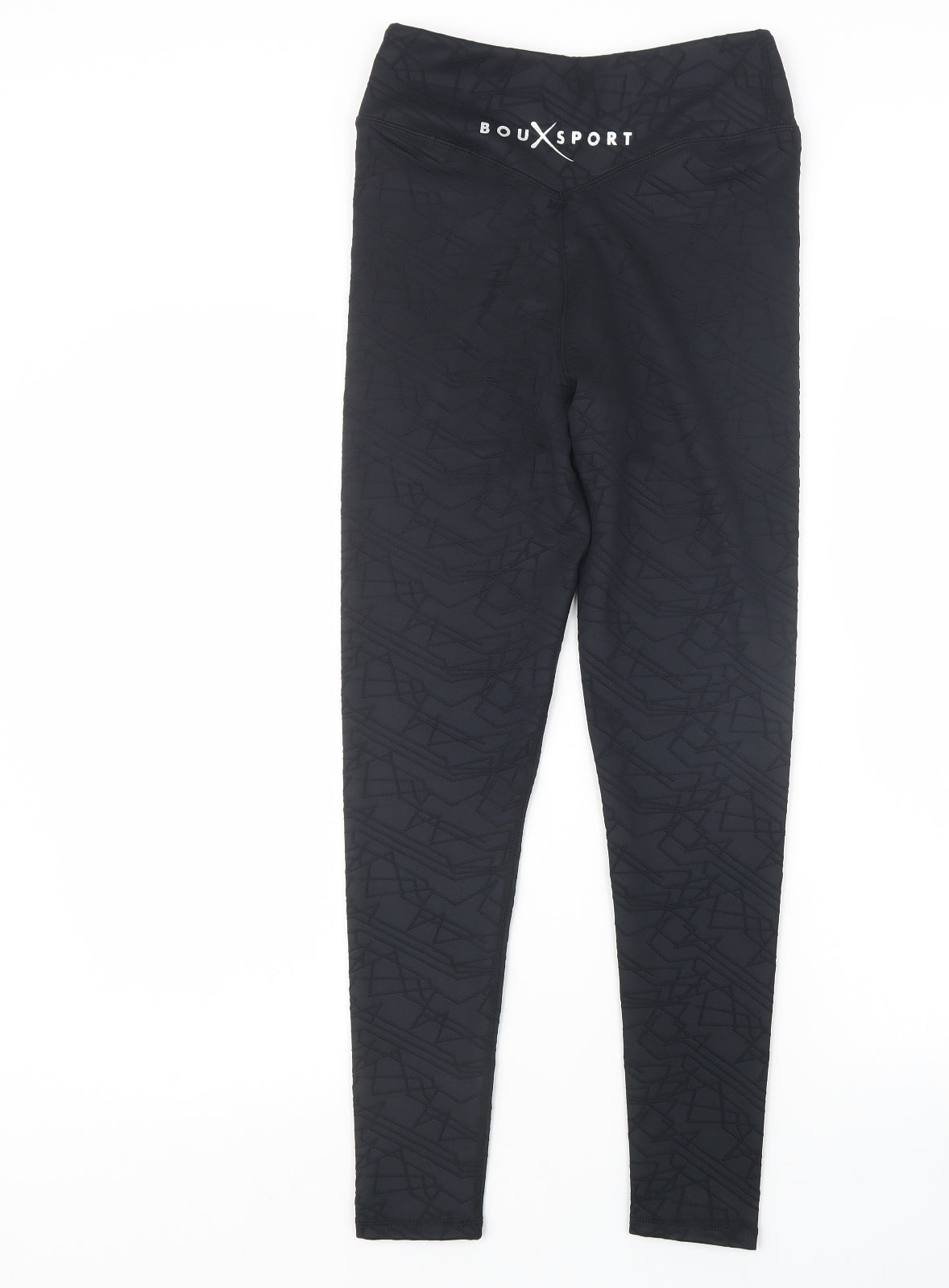 Boux Sport Womens Black   Capri Leggings Size 10 L25.5 in