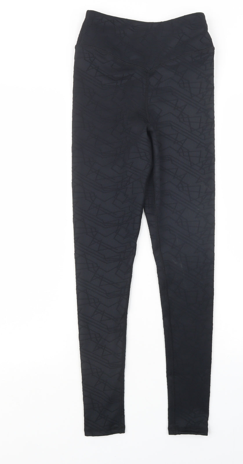 Boux Sport Womens Black   Capri Leggings Size 6 L25.5 in