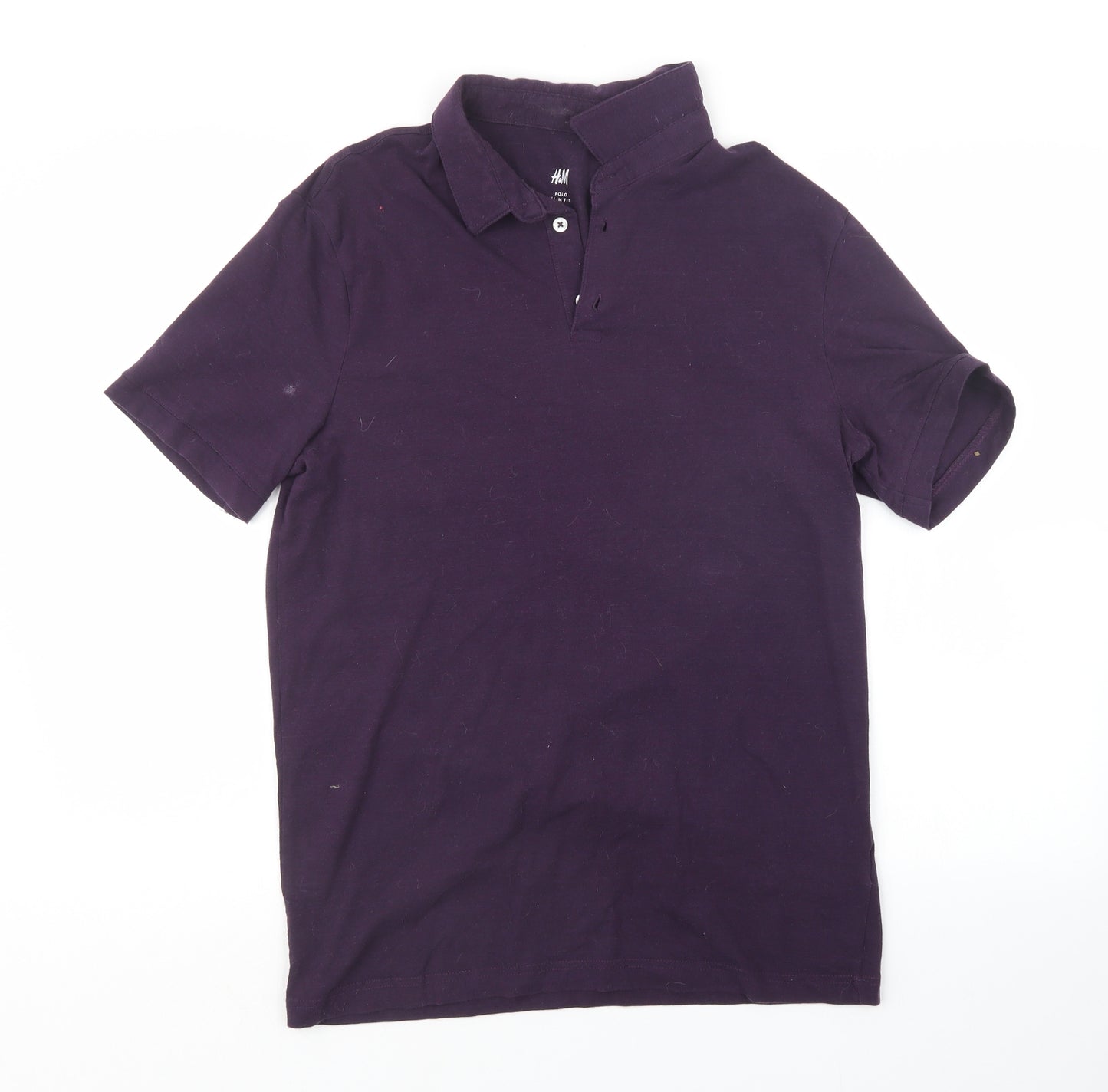 H&M Mens Pink    Polo Size M