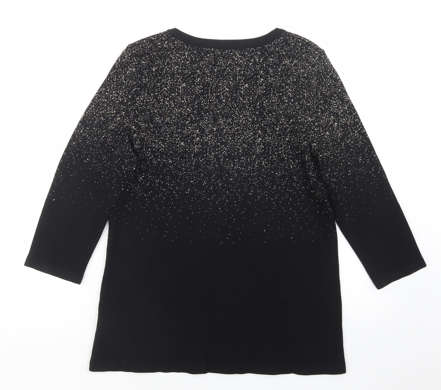 David Emanuel Womens Black   Pullover Jumper Size S