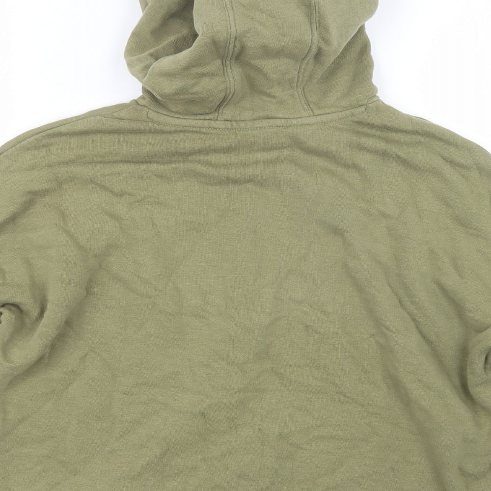 Marks and Spencer Girls Green   Pullover Hoodie Size 11-12 Years