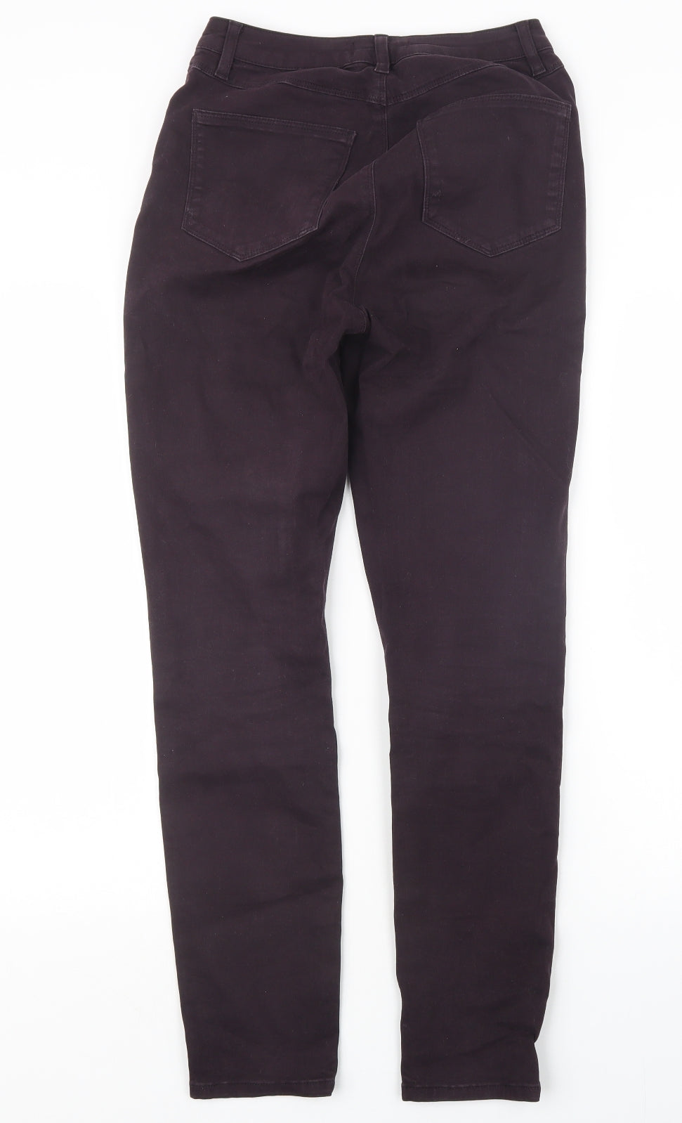 Mint Velvet Womens Purple   Straight Jeans Size 10 L28 in
