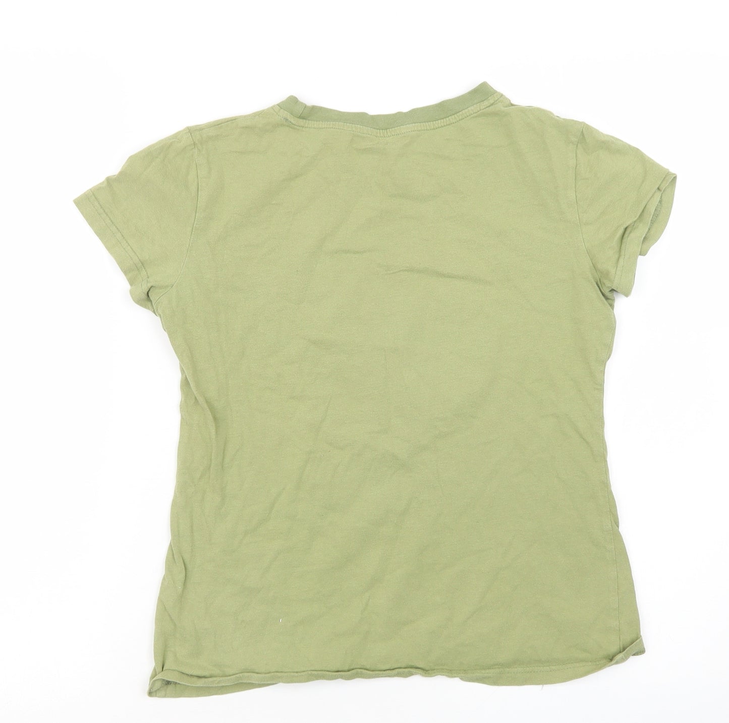 SheIn Womens Green   Basic T-Shirt Size S