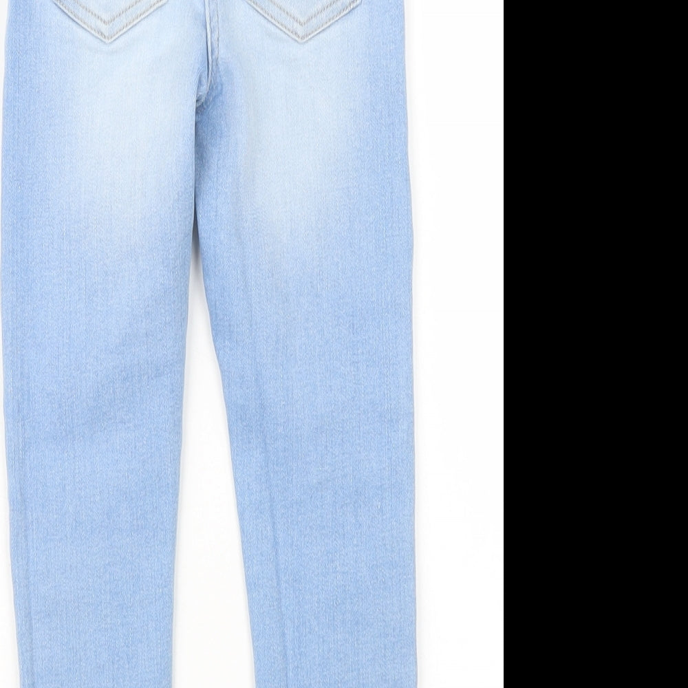 NEXT Girls Blue  Denim Straight Jeans Size 5 Years