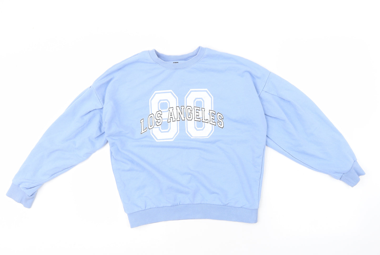 F&F Girls Blue   Pullover Jumper Size 11-12 Years