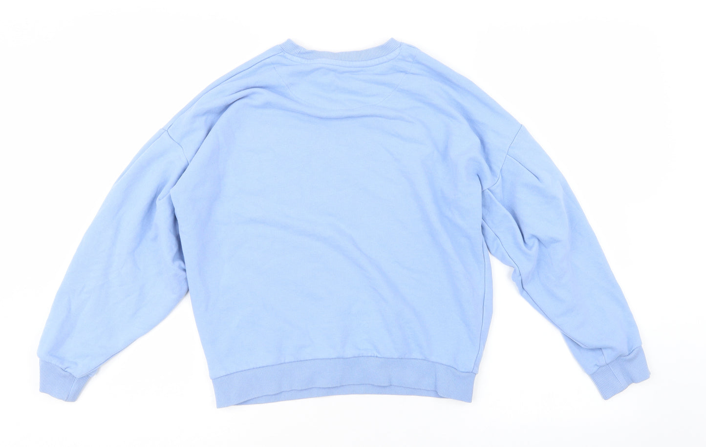F&F Girls Blue   Pullover Jumper Size 11-12 Years