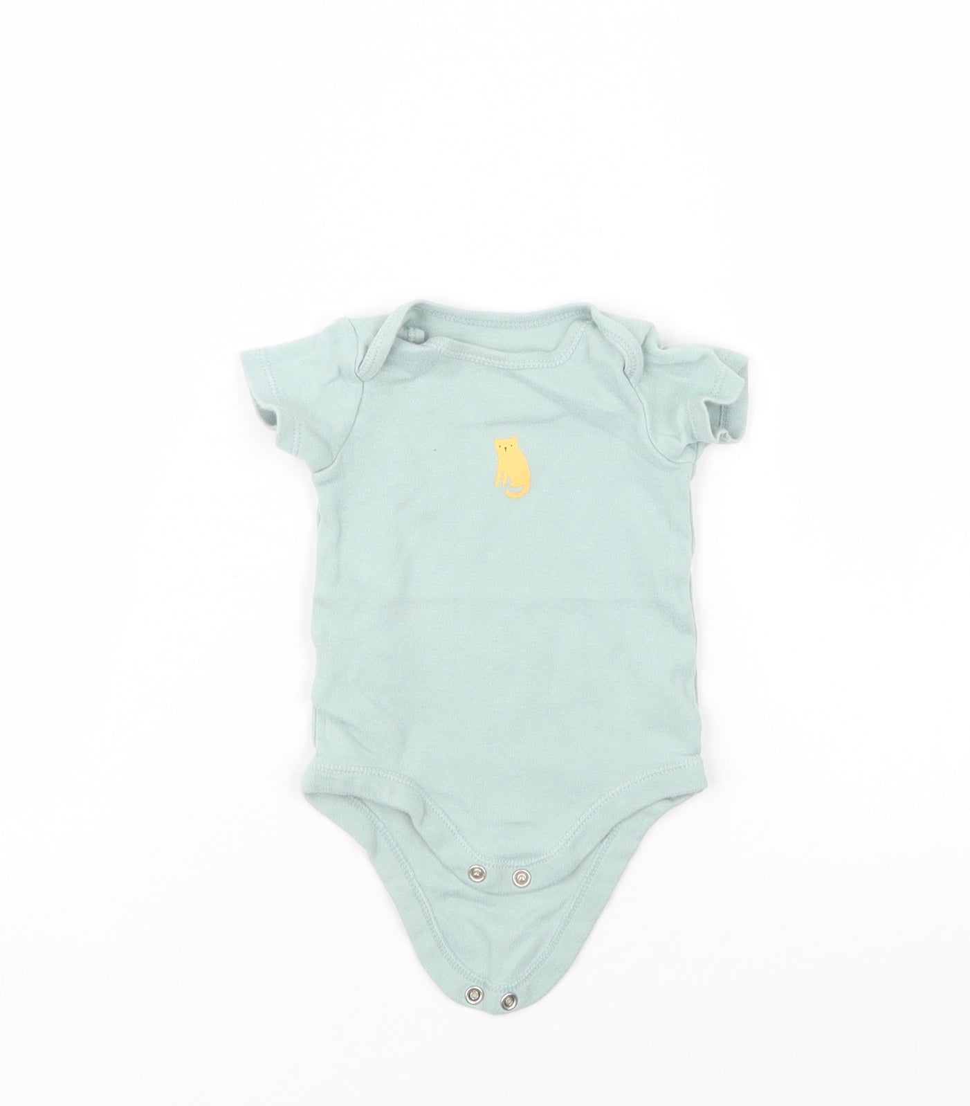 TU Boys Green   Babygrow One-Piece Size 0-3 Months