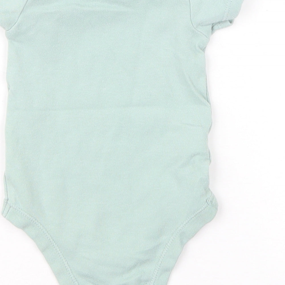 TU Boys Green   Babygrow One-Piece Size 0-3 Months