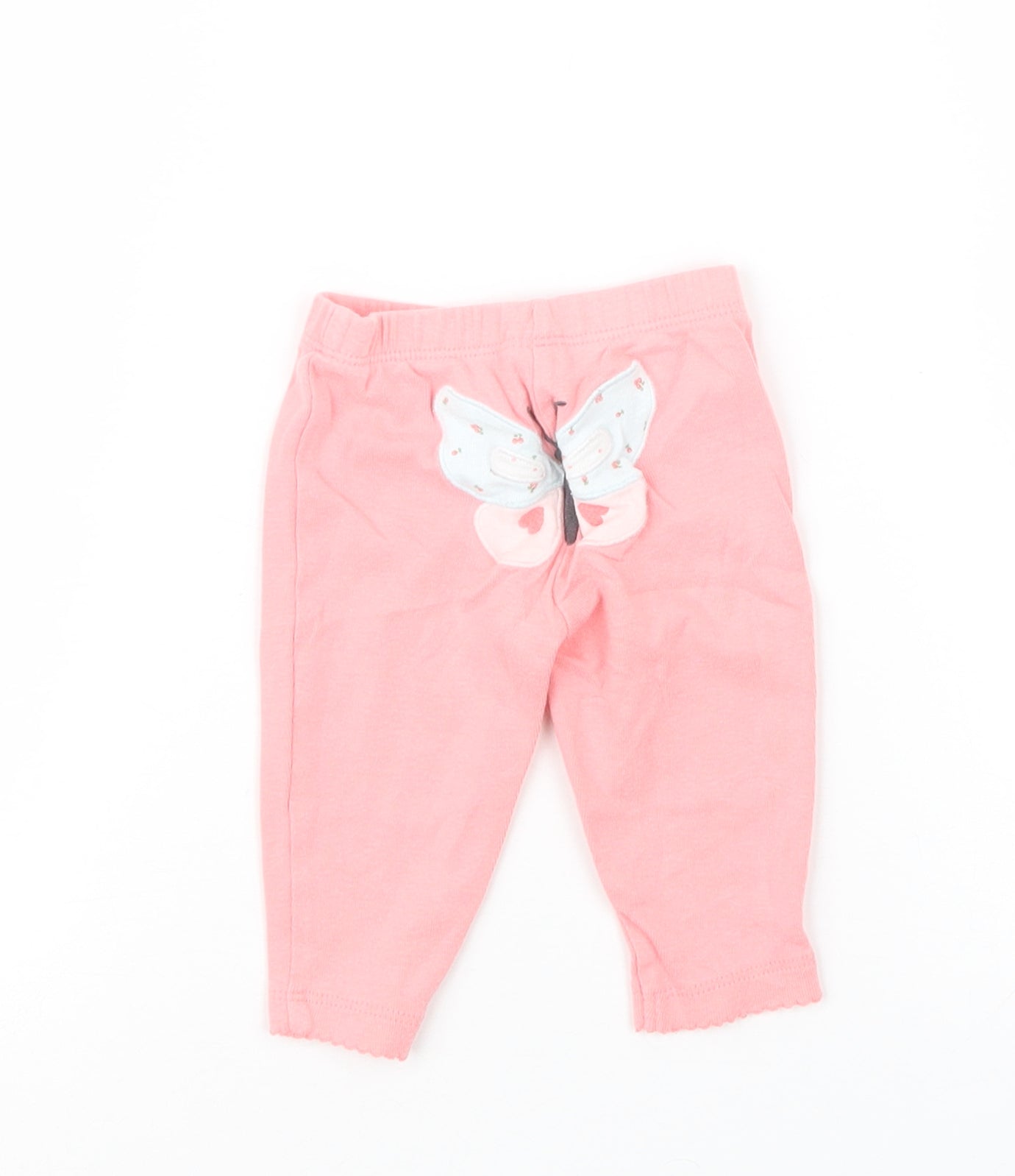 Carter's Girls Pink   Capri Leggings Size 0-3 Months