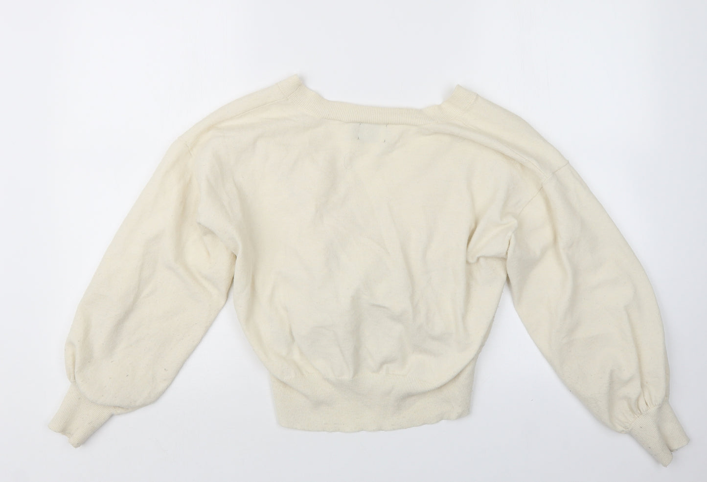 ASOS Womens Beige  Knit Pullover Jumper Size 10