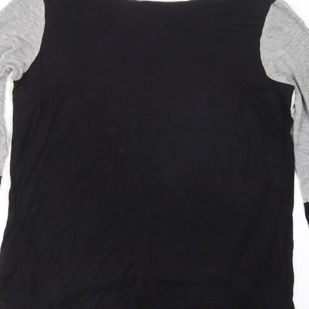 Preworn Womens White   Basic T-Shirt Size 10