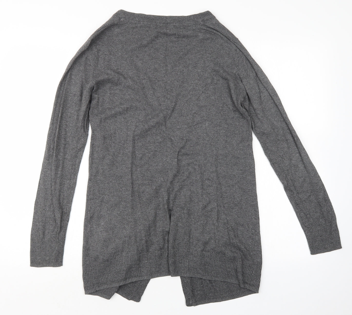 Peacocks Womens Grey  Knit Cardigan Jumper Size 12