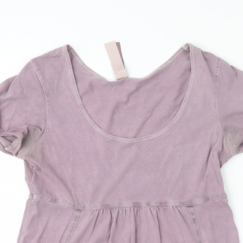 NEXT Womens Purple   Basic T-Shirt Size 12