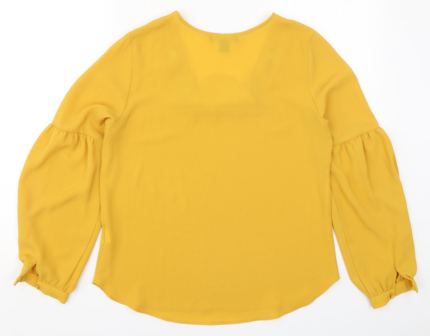Primark Womens Yellow   Basic Blouse Size 12