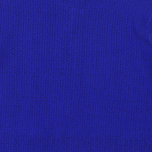 Glimpse Womens Blue   Full Zip Jumper Size 2XL